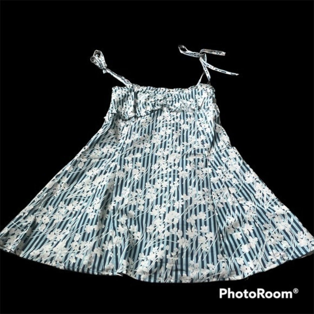 Strangers & Lovers floral striped dress